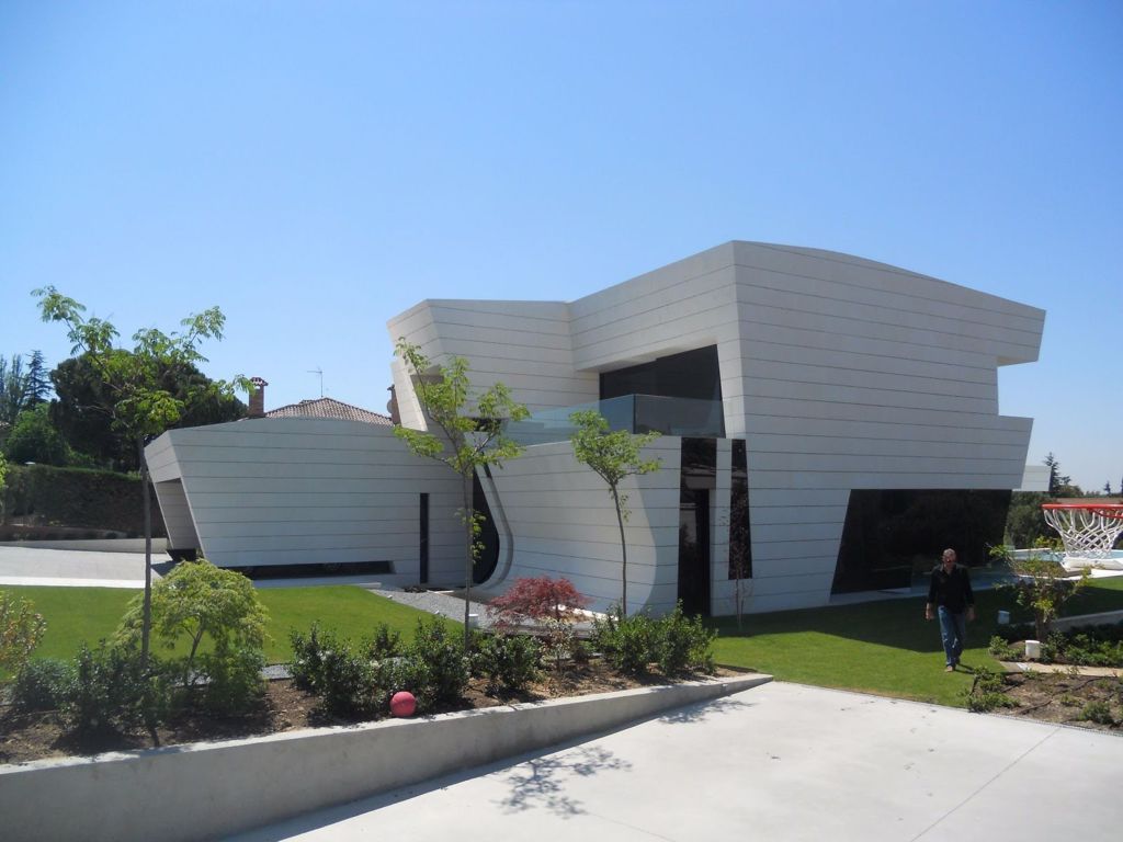 Casas con piedra caliza